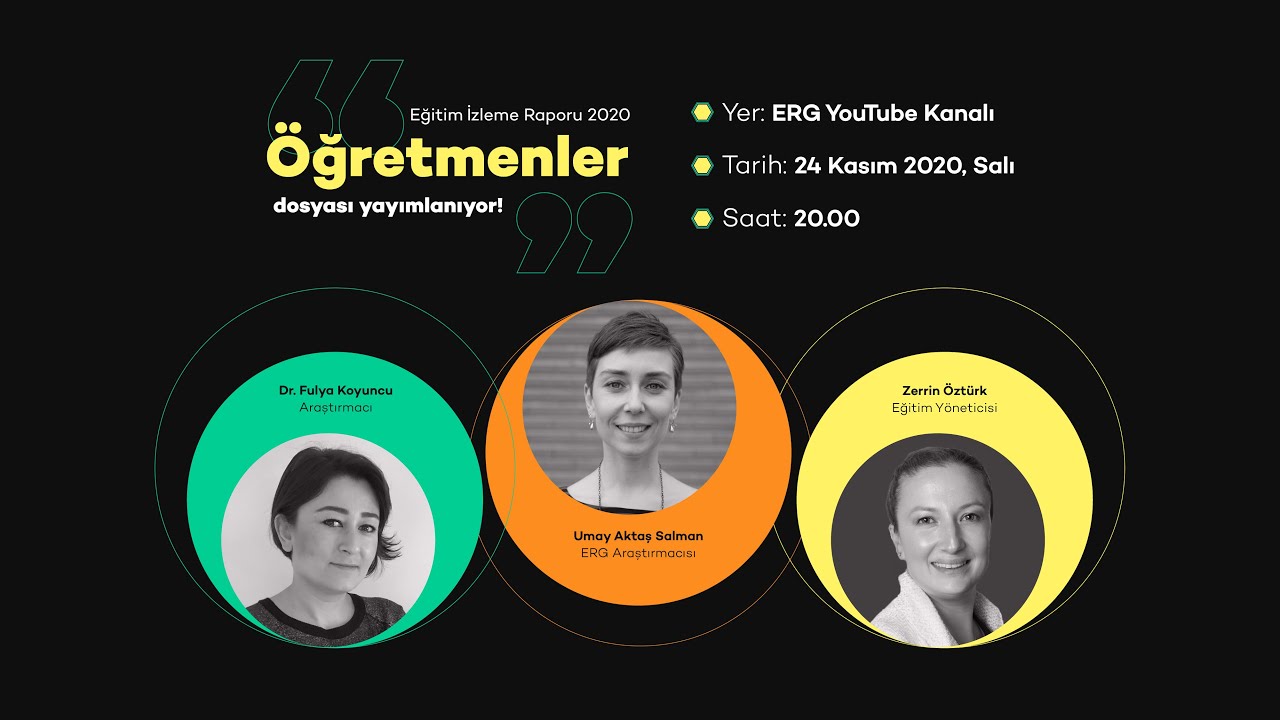 Eğitim İzleme Raporu 2020 | Öğretmenler Paneli