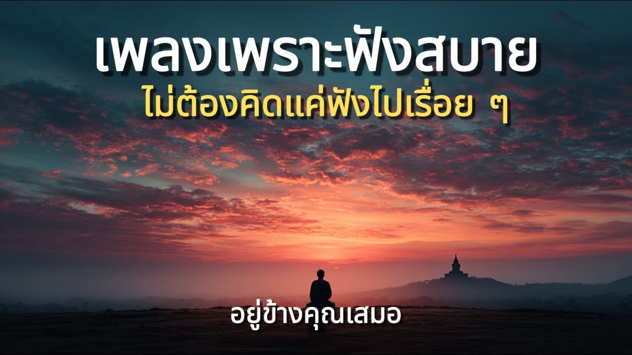 เพลงเพราะ ฟังสบาย | ไม่ต้องคิด แค่ฟังไปเรื่อย ๆ | Long Play