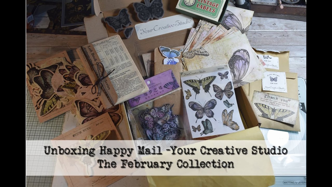 Unboxing Your Creative Studio Subscription Box for February