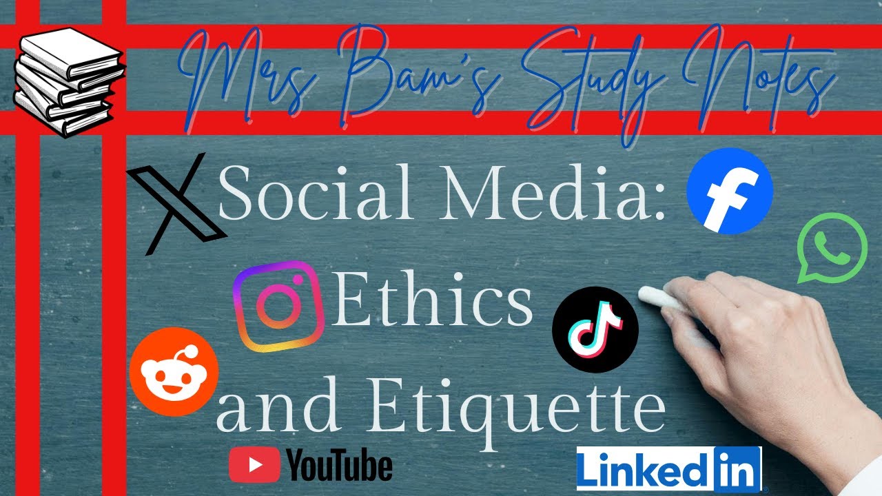 Social Media Ethics and Etiquette: a short overview