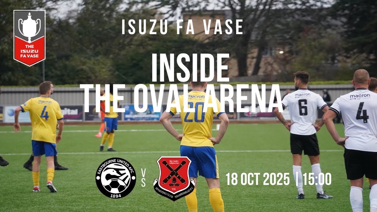 Eastbourne United vs SC Thamesmead 18/10/25 #IsuzuFAVase #footballhighlights #nonleaguefootball