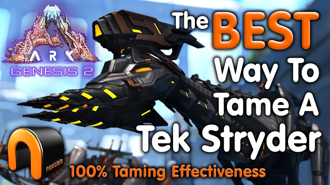 ARK STRYDER Genesis 2 Как приручить ТЕК СТРАЙДЕР! #КОВЧЕГ