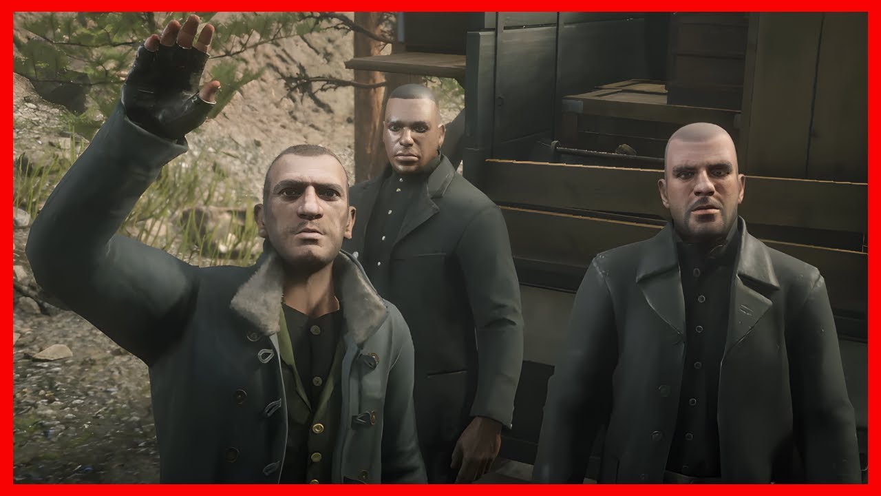 NIKO, JOHNNY AND LUIS IN RDR2