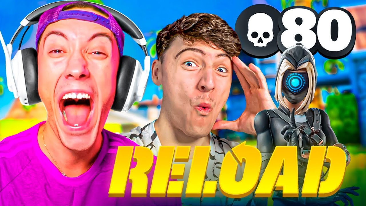 ROMPÍ EL RECORD DE KILLS en UNREAL RELOAD con mi TRIO * 80 KILLS*