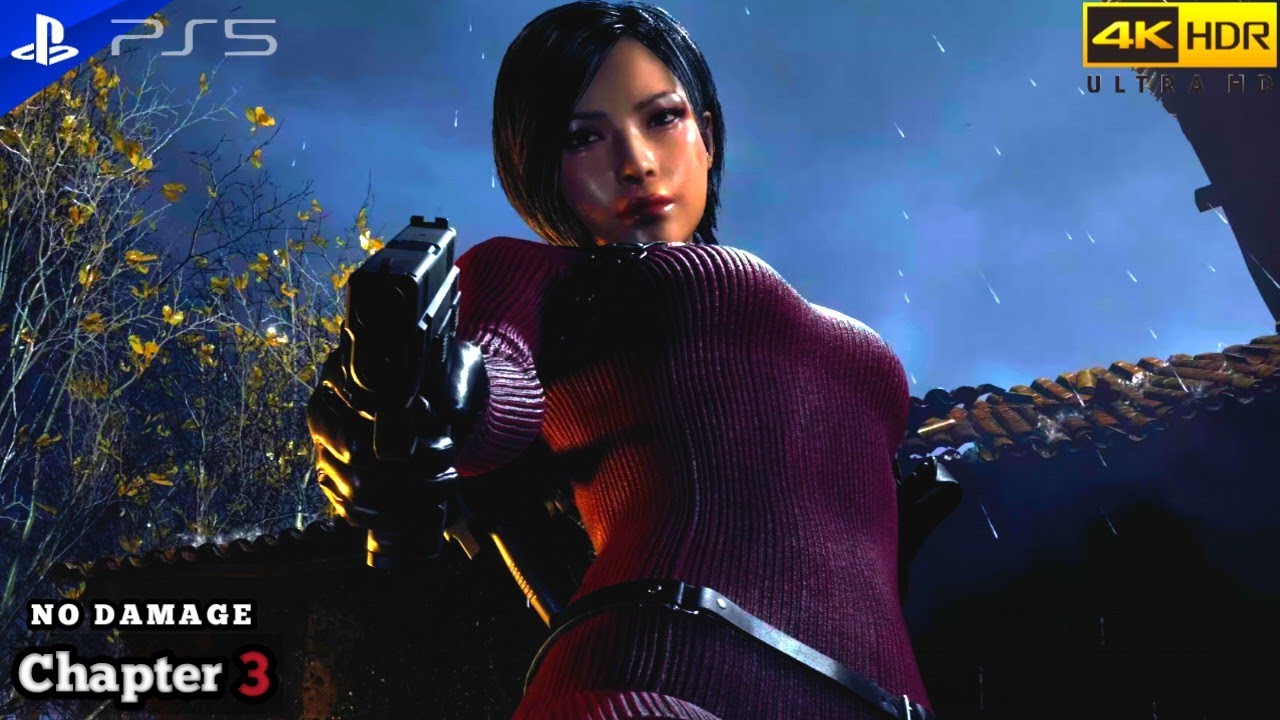 Reaident Evil 4 Remake Separate Ways DLC 100℅ Walktrough Hardcore No Damage Chapter 3 PS5 [4K/60FPS]