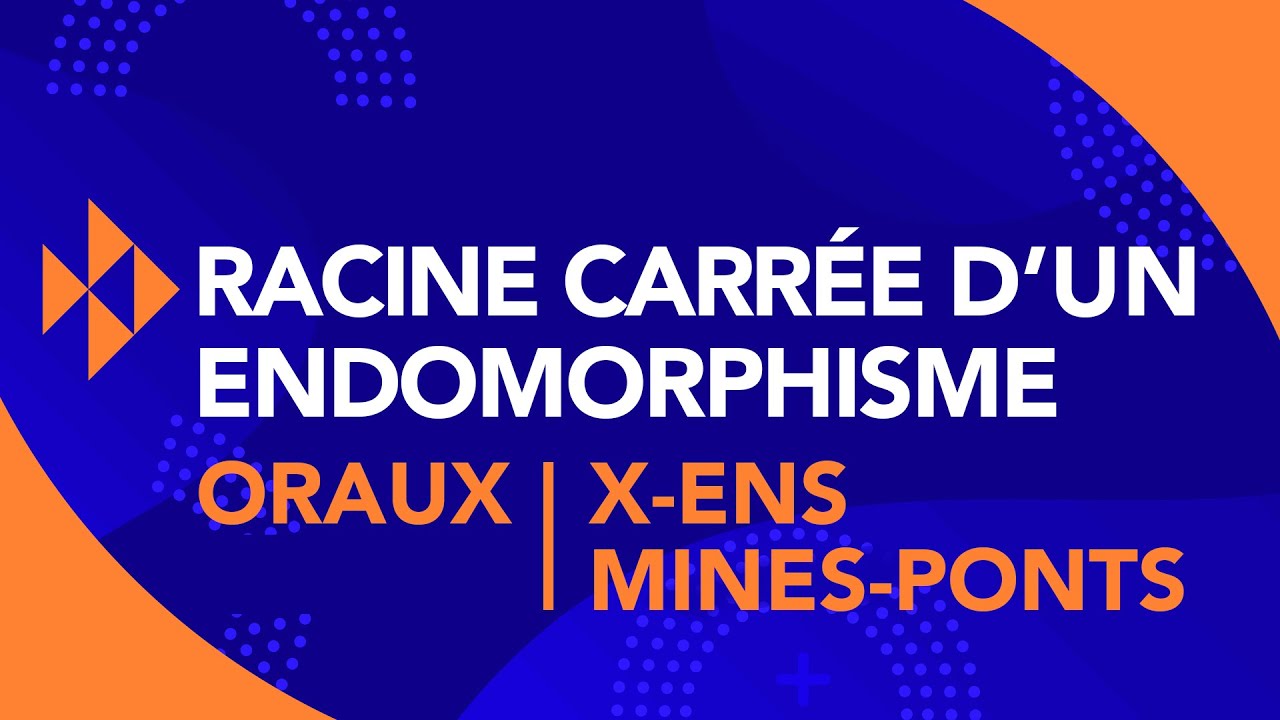 (Espaces Euclidiens) Racine carrée d'un endomorphisme autoadjoint positif (Exo de colle de maths)