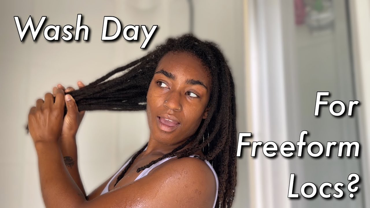 UPDATED WASH DAY ROUTINE AND [Possibly] Freeforming My Locs