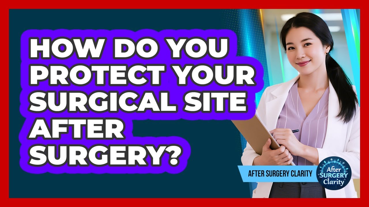 How Do You Protect Your Surgical Site After Surgery? - After Surgery Clarity