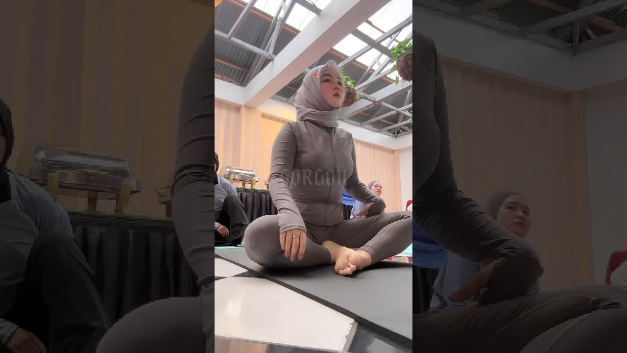 Hijab kelas yoga part 1