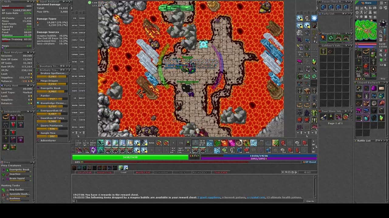 [Boss report] Magma Bubble as a noob (600 ED PoV) 🫠