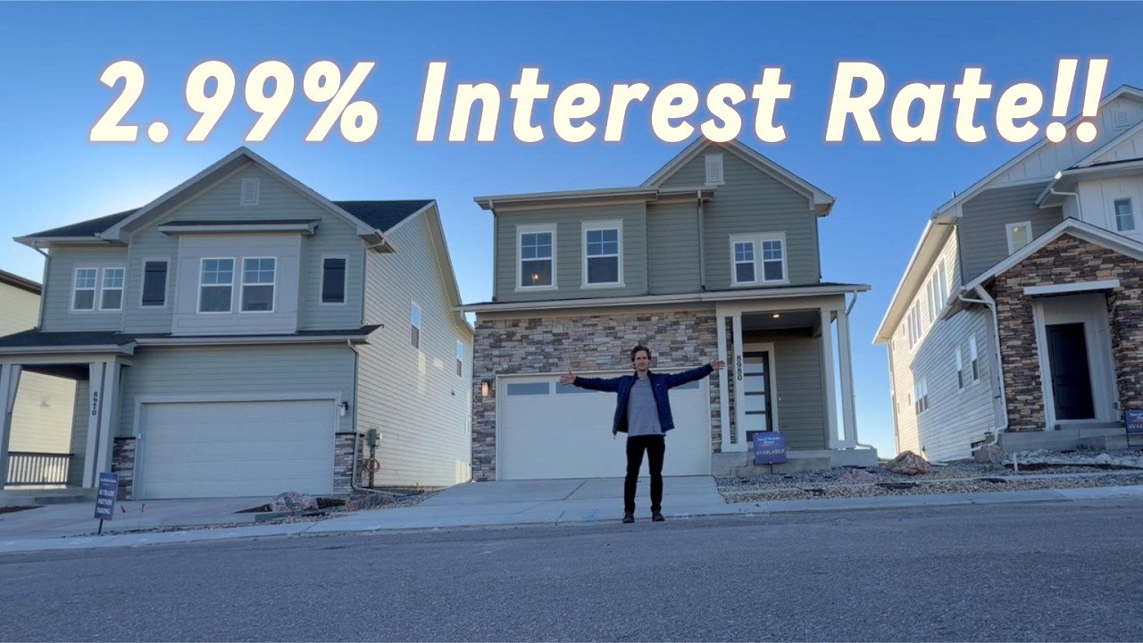 $800K New Construction Home Tour | David Weekley Homes | Wolf Ranch Colorado Springs