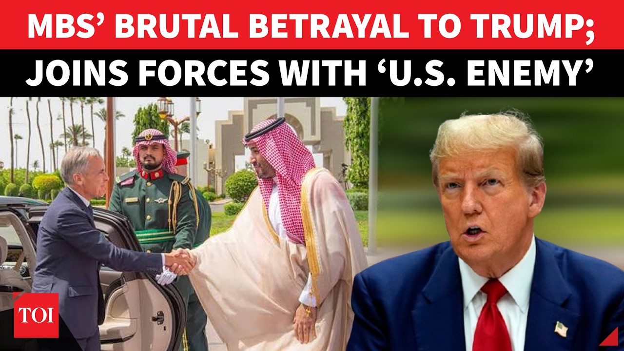 Saudi Prince 'DUMPS' Trump, Canada's Carney Gets ROYAL Deal; U.S. Loses Ground In Mideast?