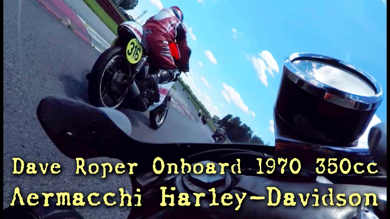 Dave Roper / 1970 Aermacchi Harley-Davidson 350cc / Onboard MotoGeo