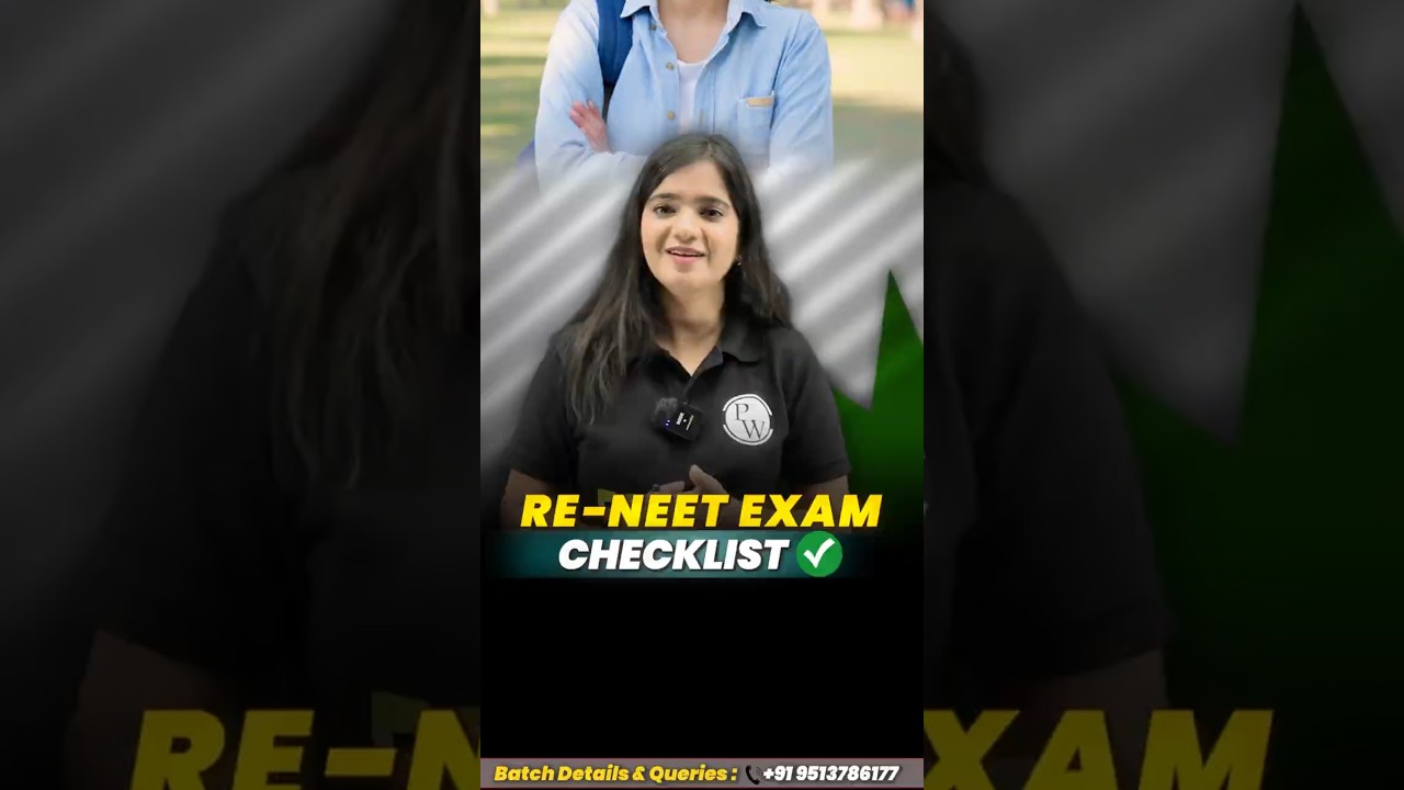 RE-NEET 2026 Exam Day Guidelines 🚨 Must Watch Before Exam! #shorts