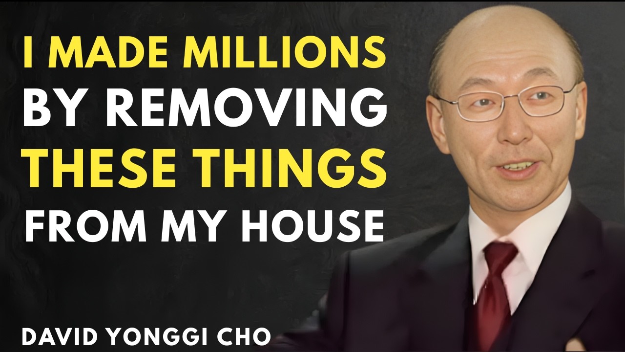 IMMEDIATELY! ELIMINATE THESE FIVE THINGS RIGHT NOW FROM YOUR HOUSE | Law of Attraction | Yonggi Cho