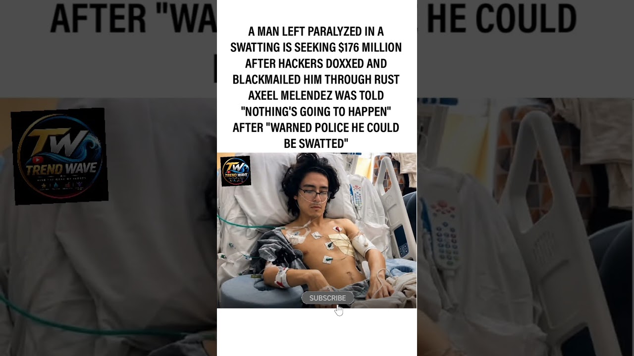 Man Paralyzed in Swatting Incident Seeks $176 Million After Doxxing & Blackmail