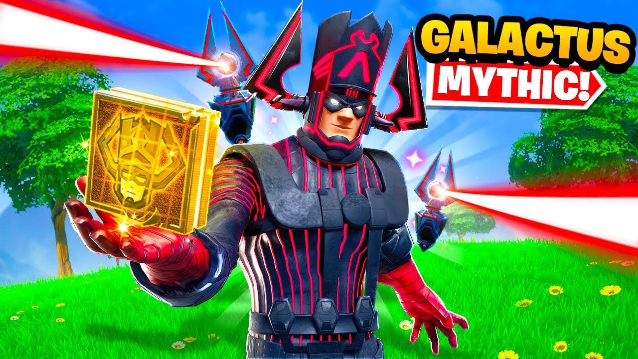 The Boss Galactus Mythic Only Challenge in Fortnite