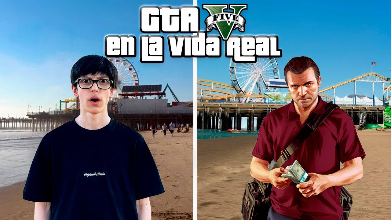 Visitando lugares de GTA en la VIDA REAL !!