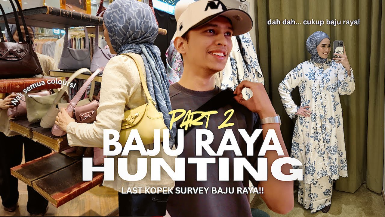 Serbu Pop-Up Store KL Cari Baju Raya! *IKUT BUDGET SUAMI* 🤑💵