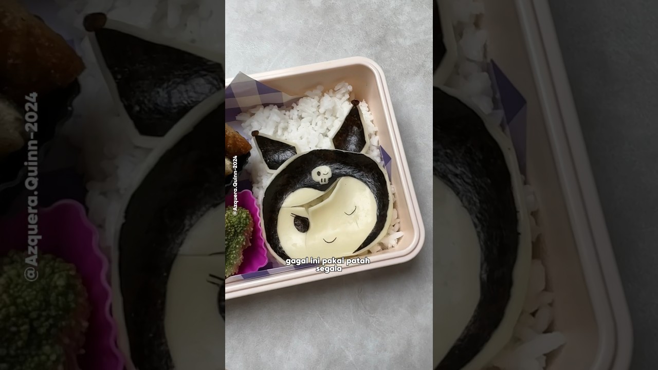 Bekal Azquera TK - Kuromi  #jajanan #bekal  #bekalpraktis #makanan #bekalsimple #idebekalanaksekolah