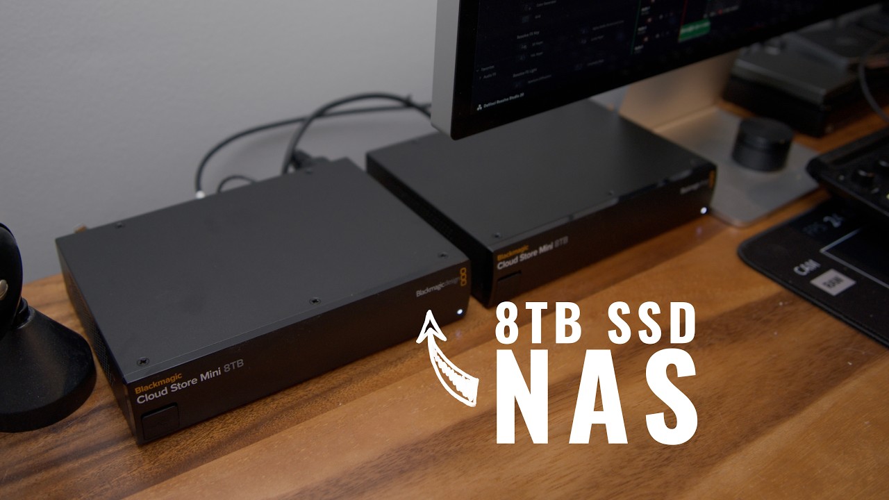 8 ТБ SSD NAS | Blackmagic Cloud Store Mini