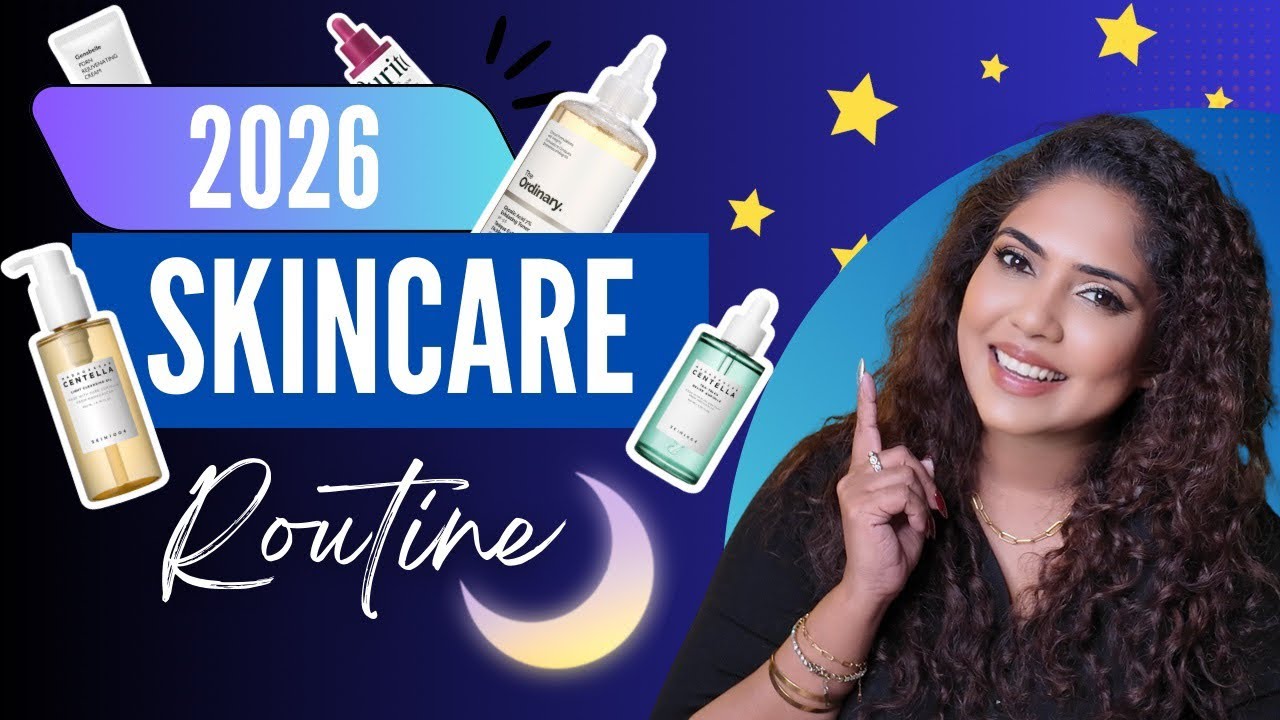 2026 මගේ අලුත්ම Nighttime Skincare Routine එක | My 2026 Nighttime skincare Routine 