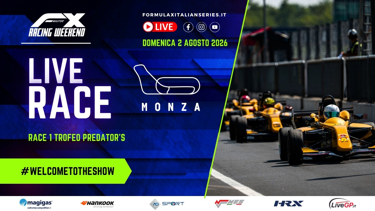 Live Race | FX Racing Weekend Monza 2026 - Trofeo Predator's R1