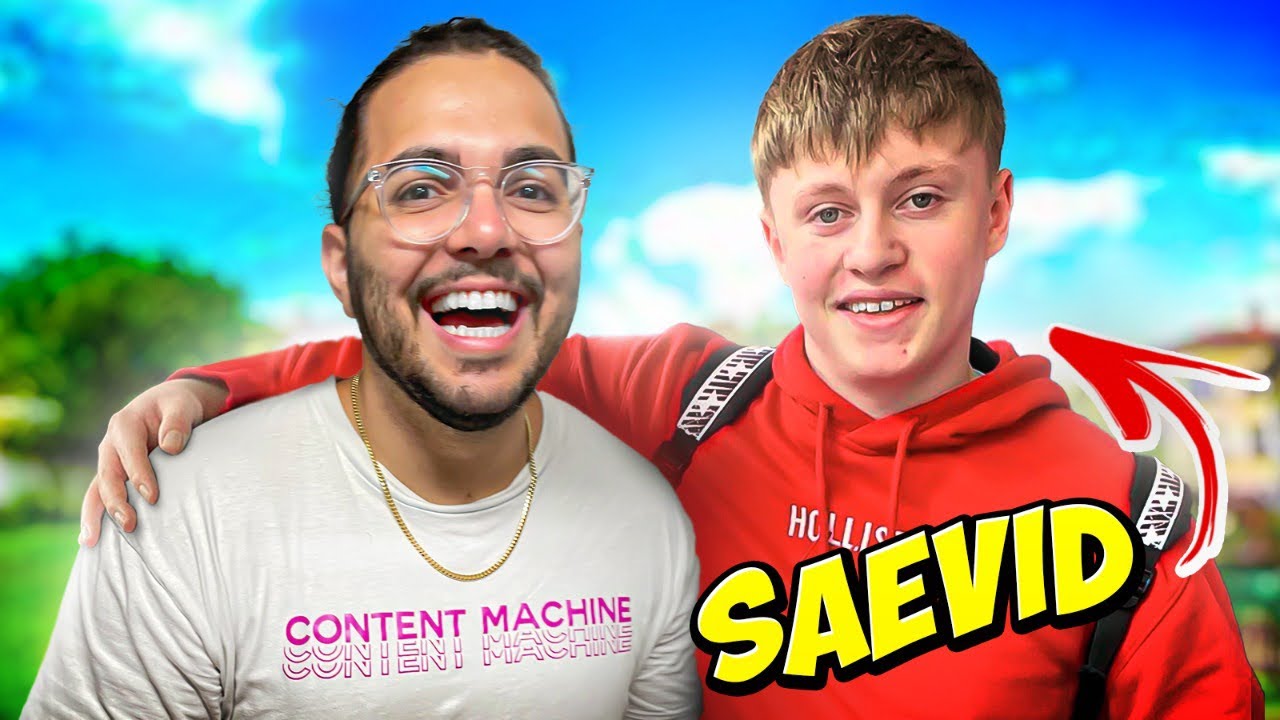 Arab Spends a Day with Saevid IN REAL LIFE!
