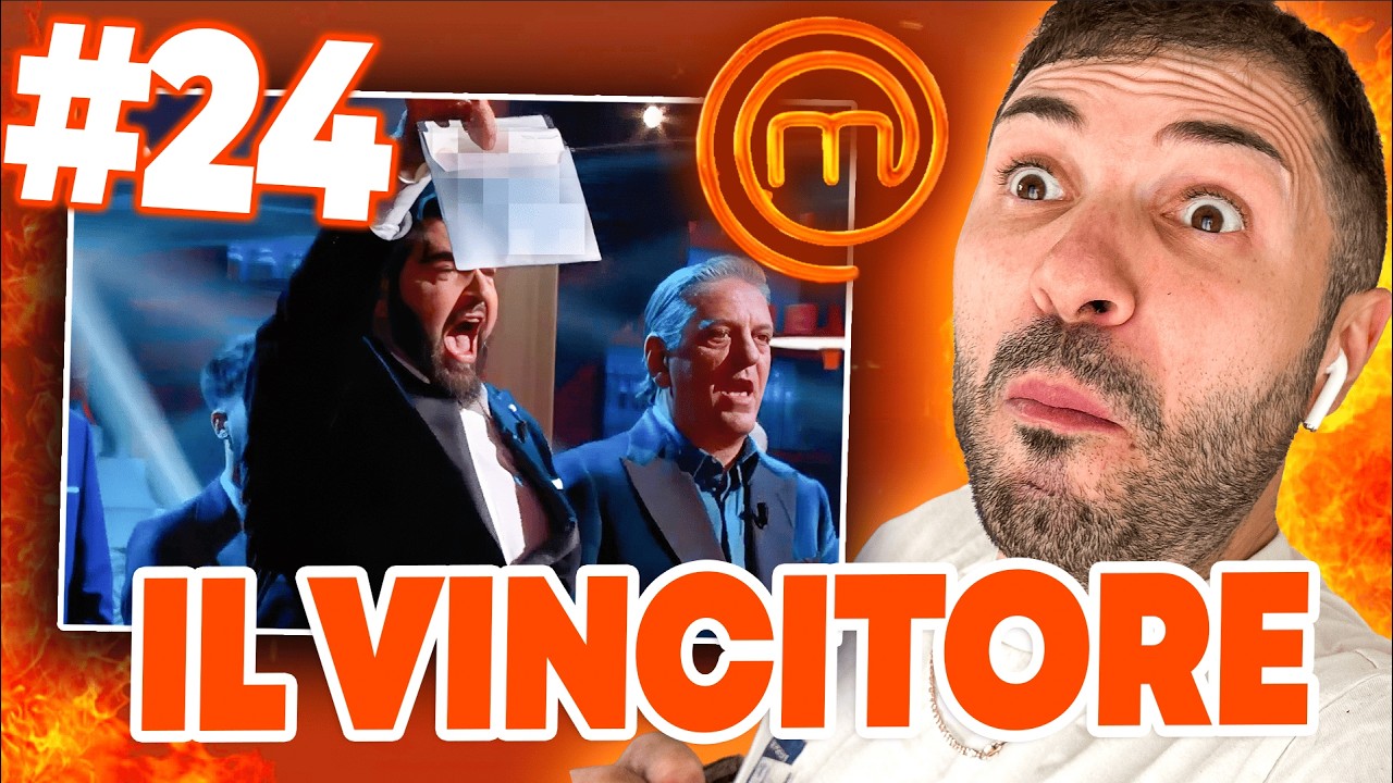 IL VINCITORE É.. - REACTION alla VENTIQUATTRESIMA PUNTATA di MASTERCHEF 15 🍳