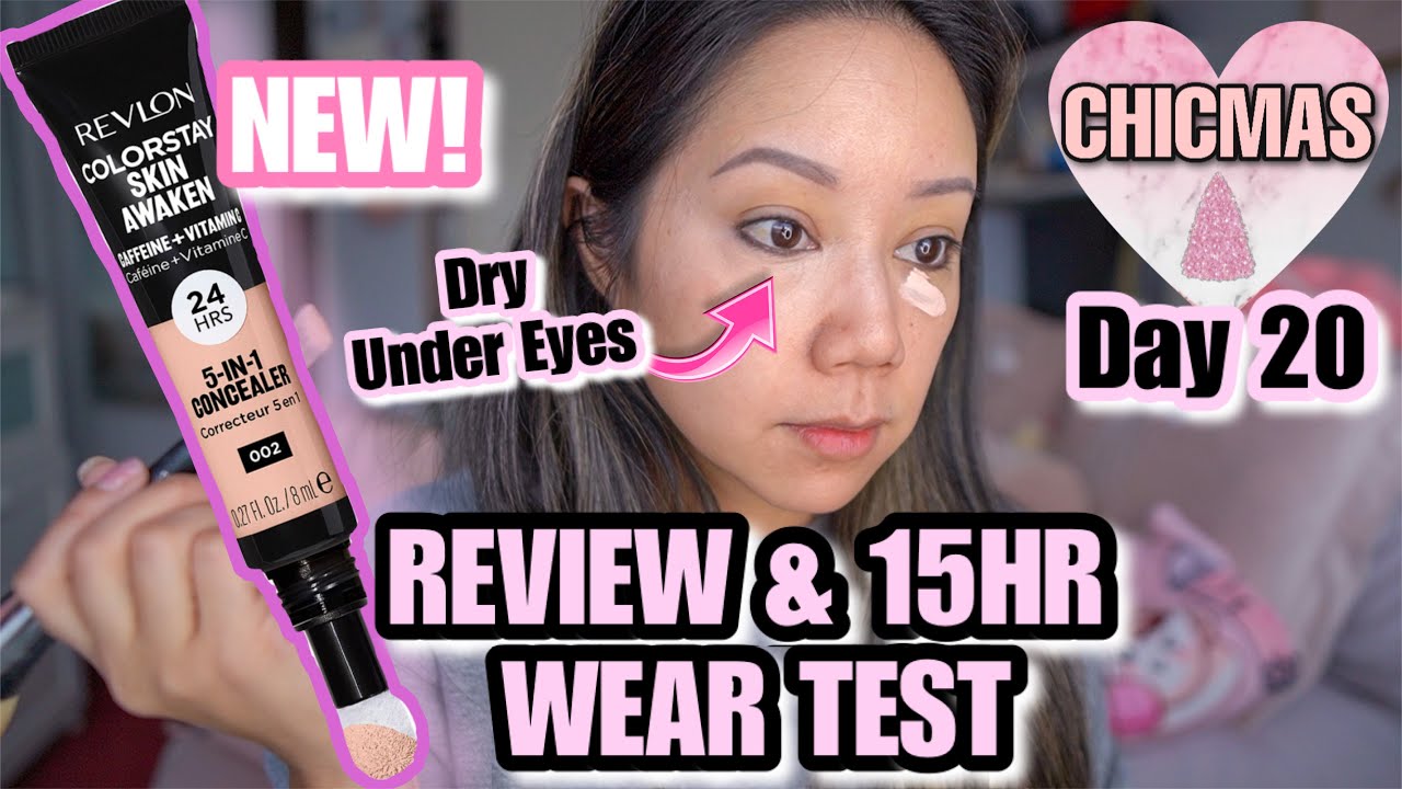 REVLON COLORSTAY SKIN AWAKEN 5 IN 1 CONCEALER REVIEW (UNIVERSAL BRIGHTENER) 15HR WEAR TEST & REVIEW