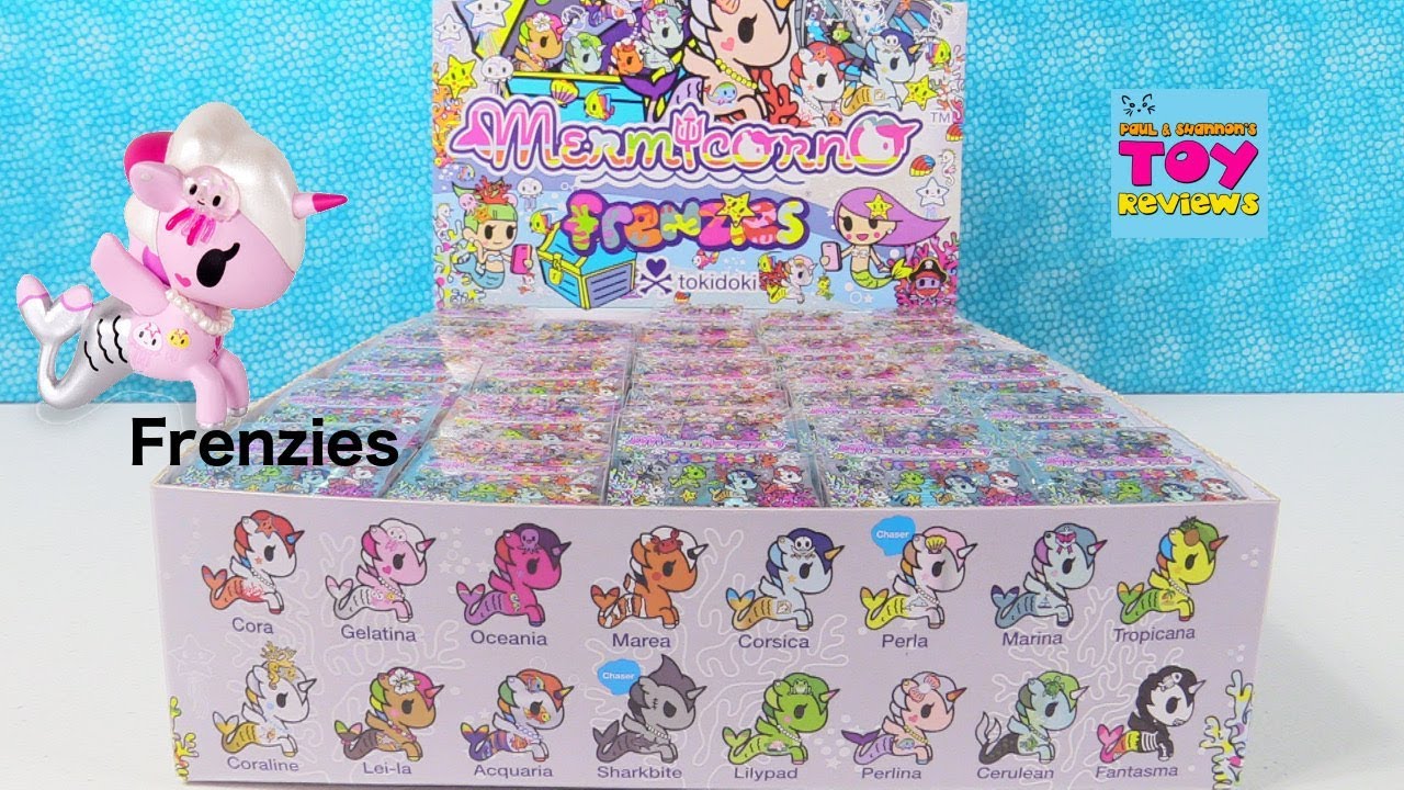 Tokidoki Mermicorno Frenzies Full Box Opening Review | PSToyReviews