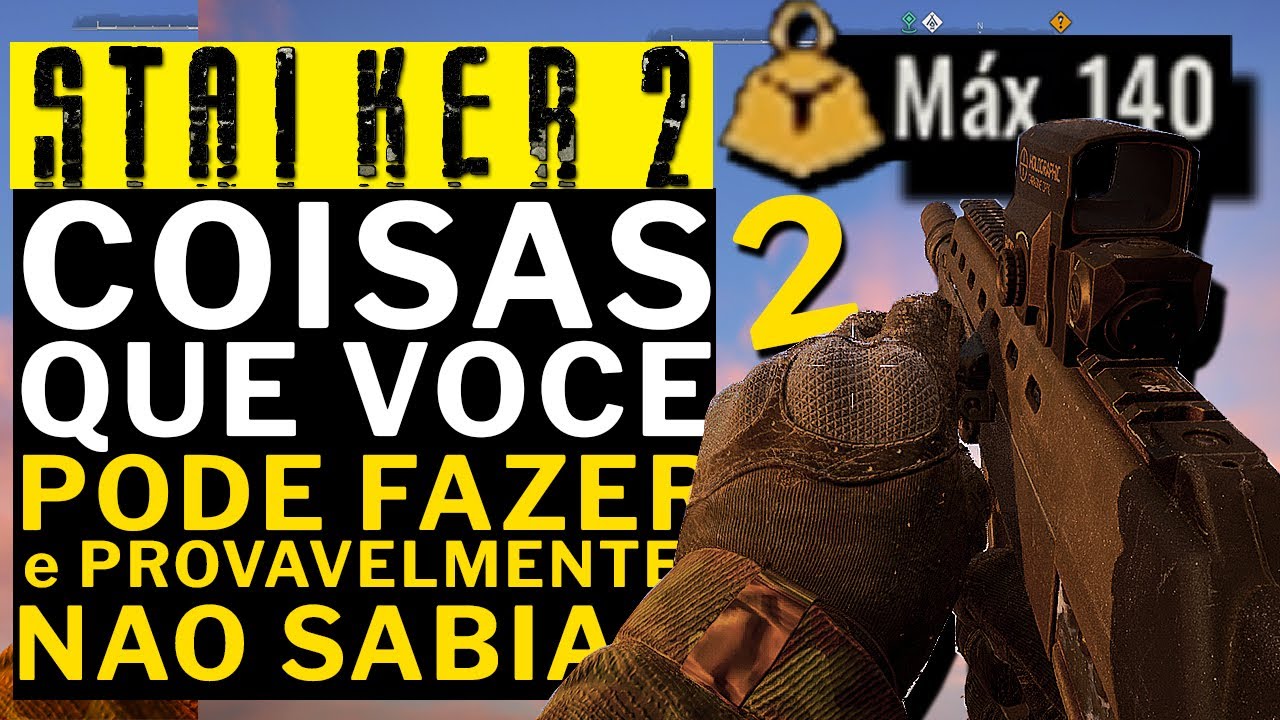 STALKER 2 - COISAS QUE VOCE PODE FAZER e PROVAVELMENTE NAO SABIA PARTE 2!!!