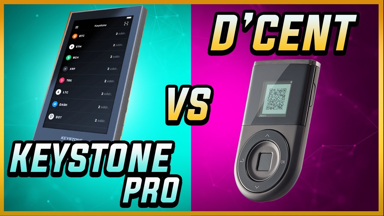 Keystone Pro против D'CENT | Какой биометрический аппаратный кошелек лучше?