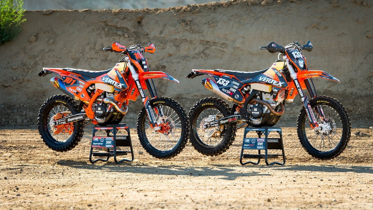 2017 and 2019 KTM 350 EXC-F Bike Builds | Racer X Films