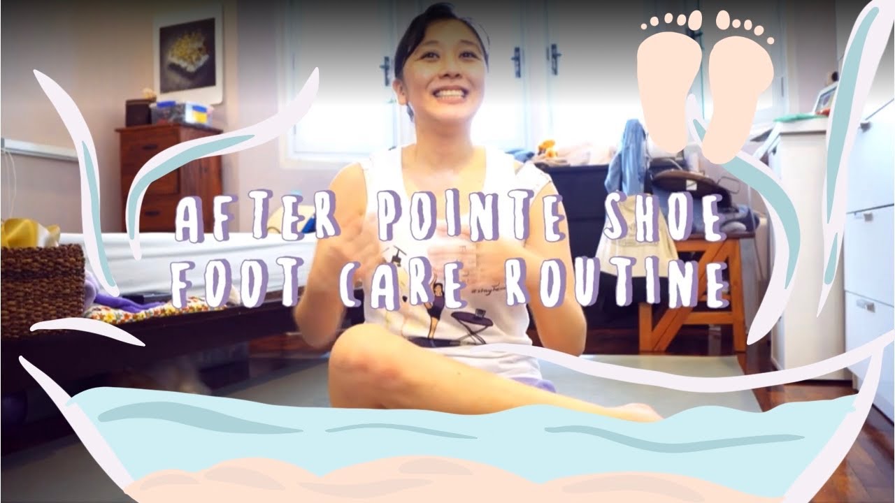 Post-Pointe: Ballet teacher's personal after pointe shoe foot care routine