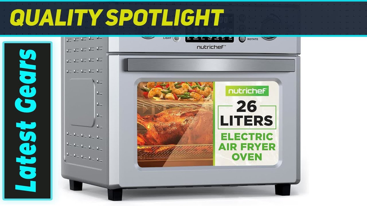 NutriChef Air Fryer Oven: Ultimate Cooking Companion