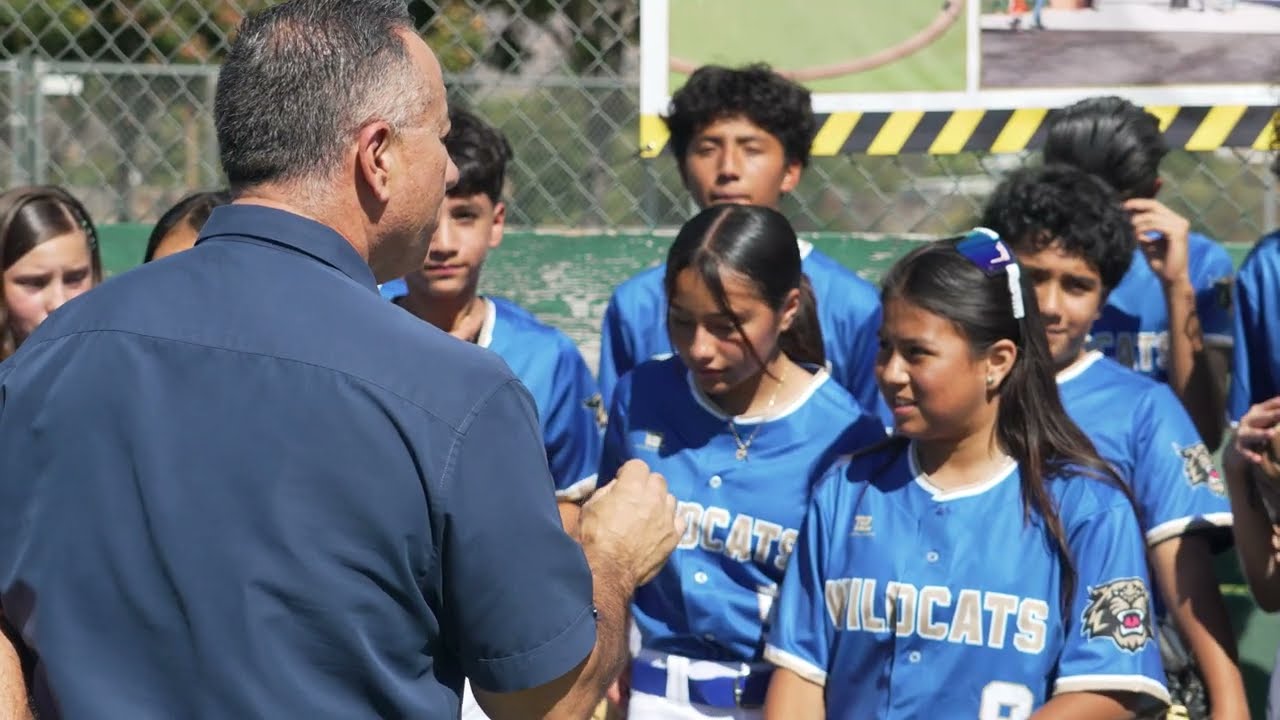 Curtis Middle School Field of Dreams Announcement
