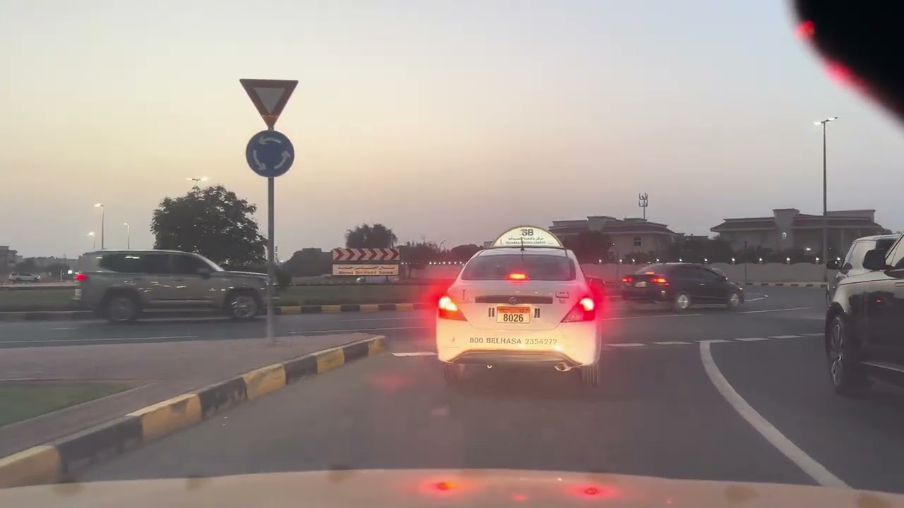 امتحان الشارقه للسياقه