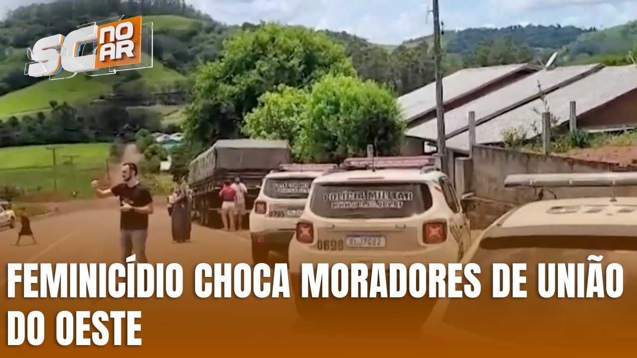 União do Oeste decreta luto após feminicídio que chocou SC