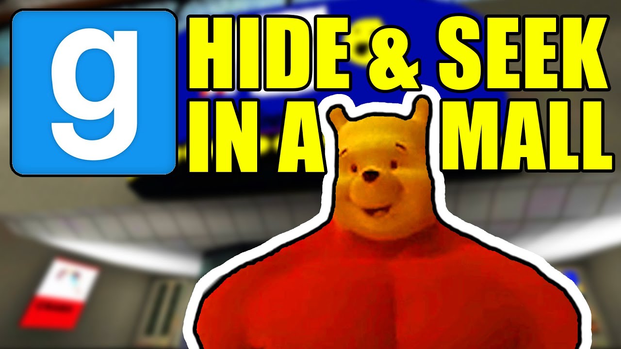 Garry's Mod Hide & Seek In A BIG MALL!! | Comedy Gaming
