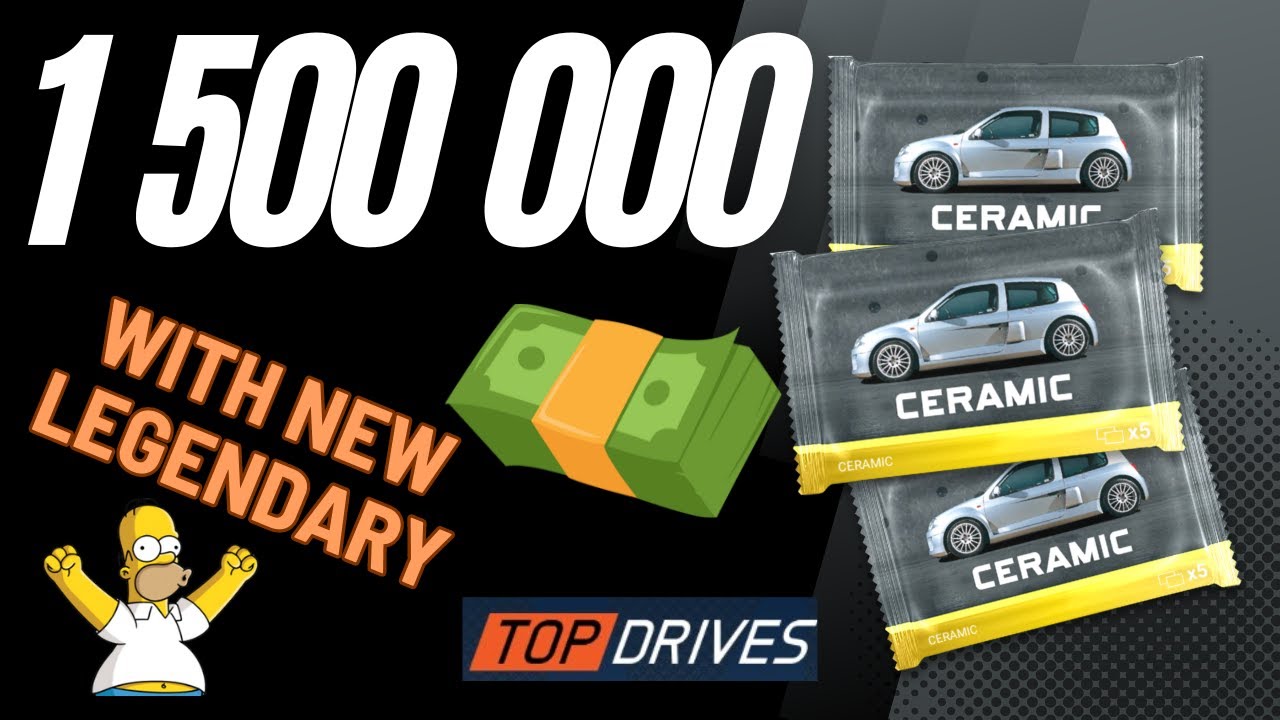 1.5M Cash Spent & It Paid Off! Legendary Reveal in Top Drives 🏎️
