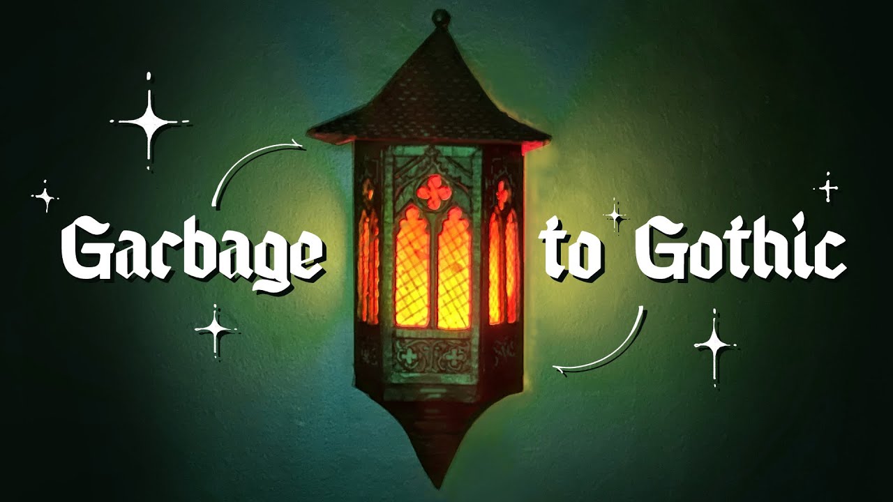 Conjuring a Cathedral Lantern from Cardboard