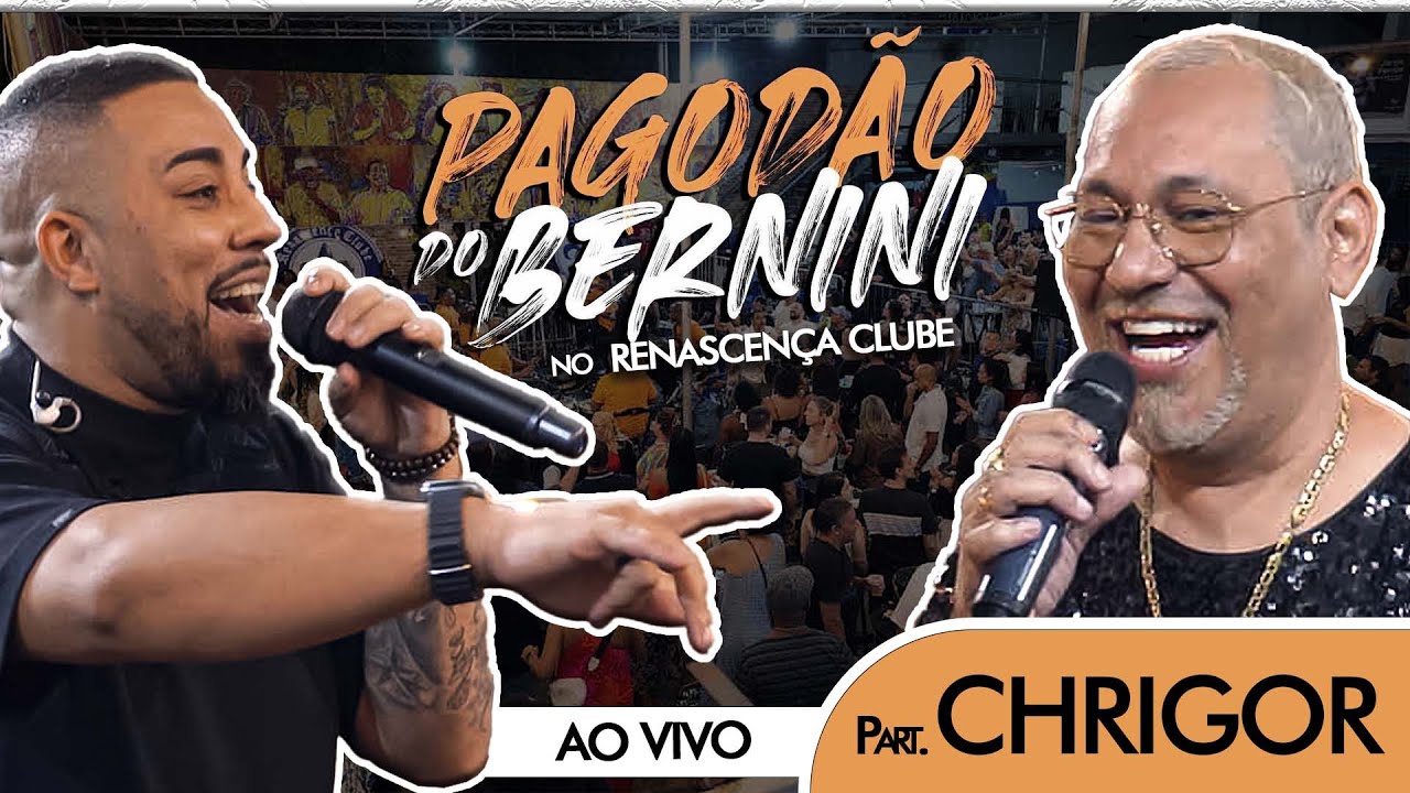 Pagodão do Bernini  Convida Chrigor Ao vivo no Renascença