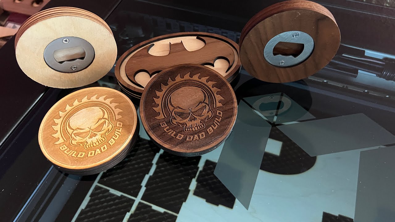 Designing the Perfect Bottle Opener - with my Muse Core CO2 Laser