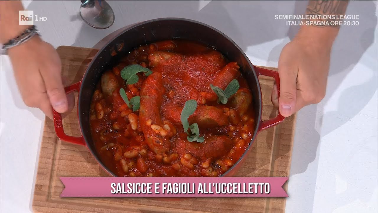 Salsicce e fagioli all'uccelletto - È sempre mezzogiorno 06/10/2021