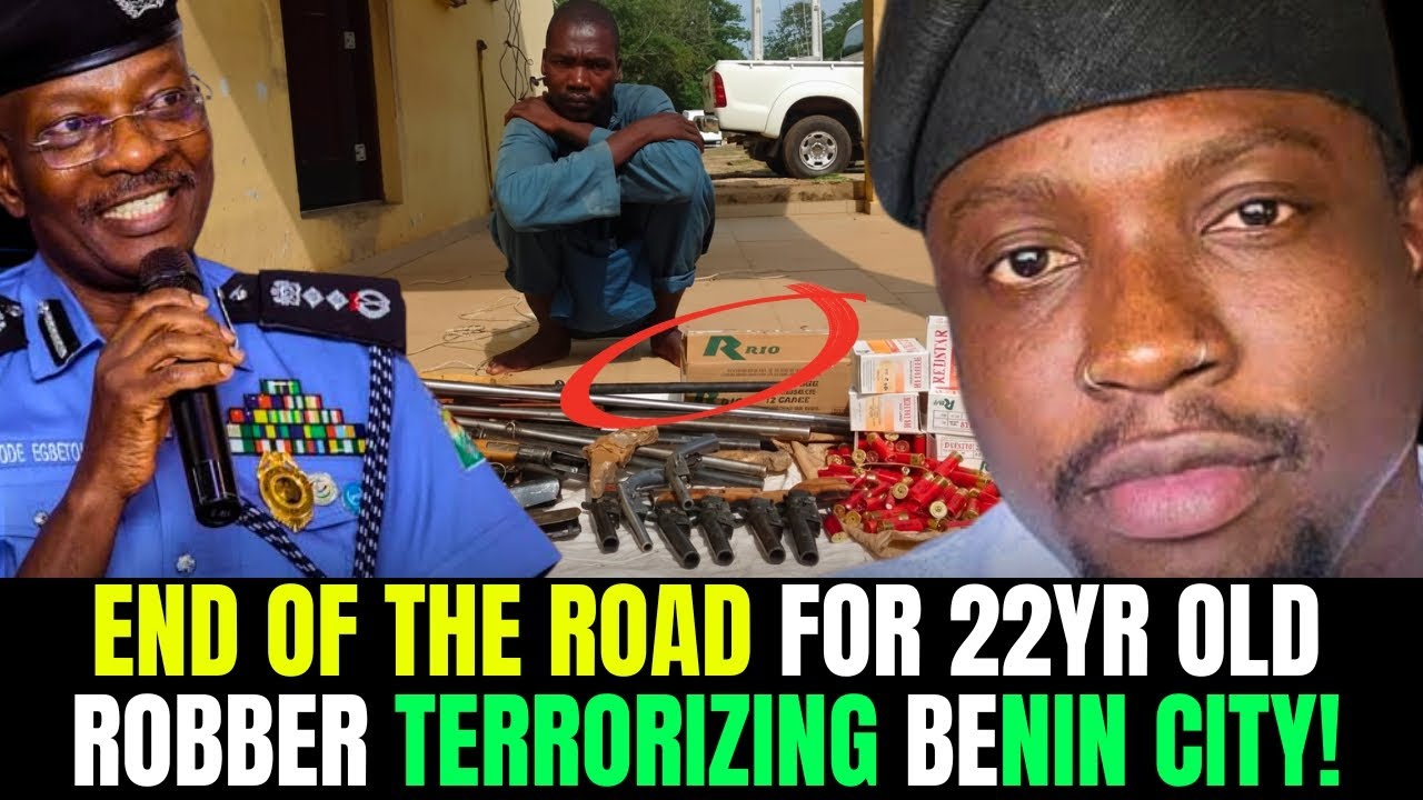 POLICE ARREST 22-YEAR-OLD GANG MEMBER TERRORIZING ADUWAWA & URORA, BENIN CITY FOR ARM ROBBERY 
