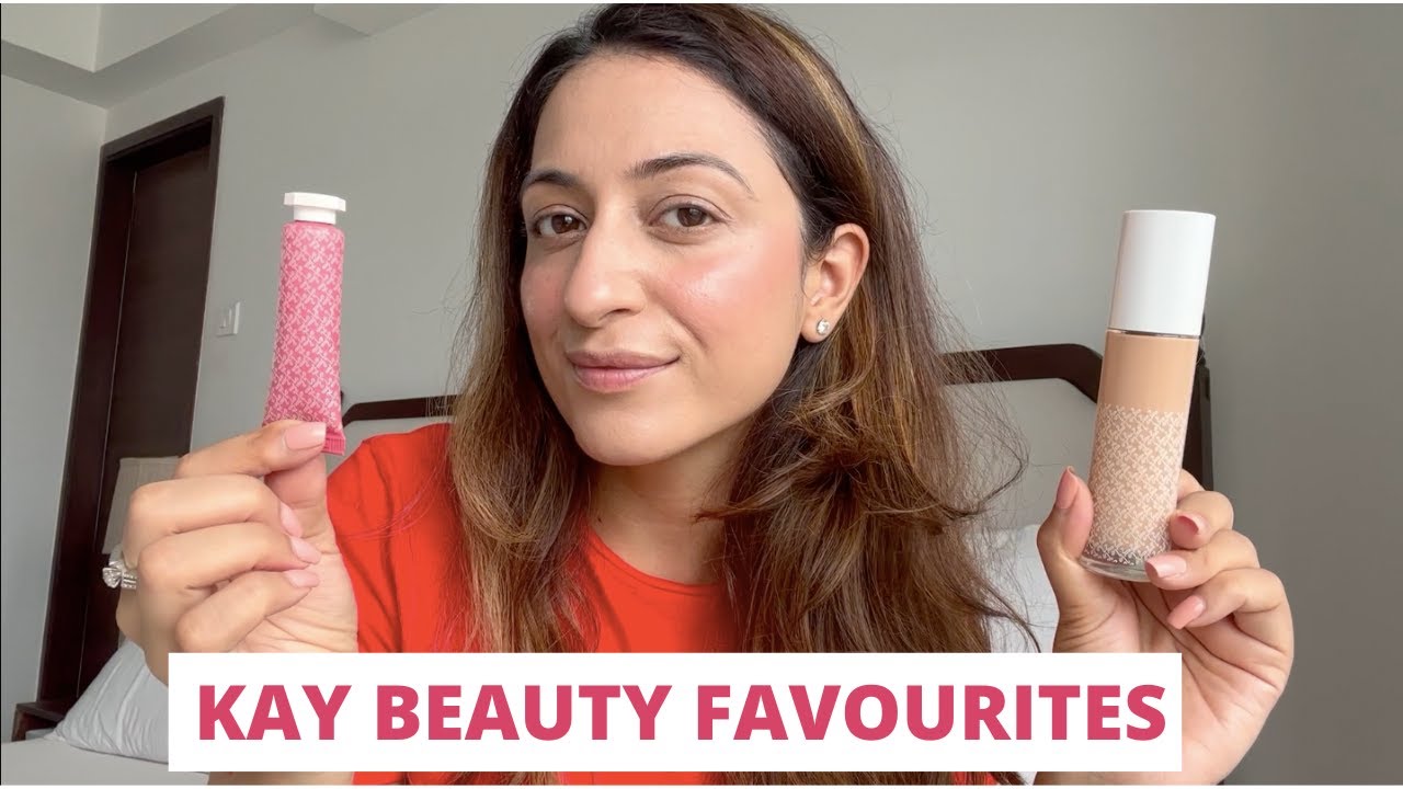 KAY BEAUTY FAVOURITES | Kay Beauty Review - Foundation, Blush, Eyeshadow, Lip Liners | Try on Review