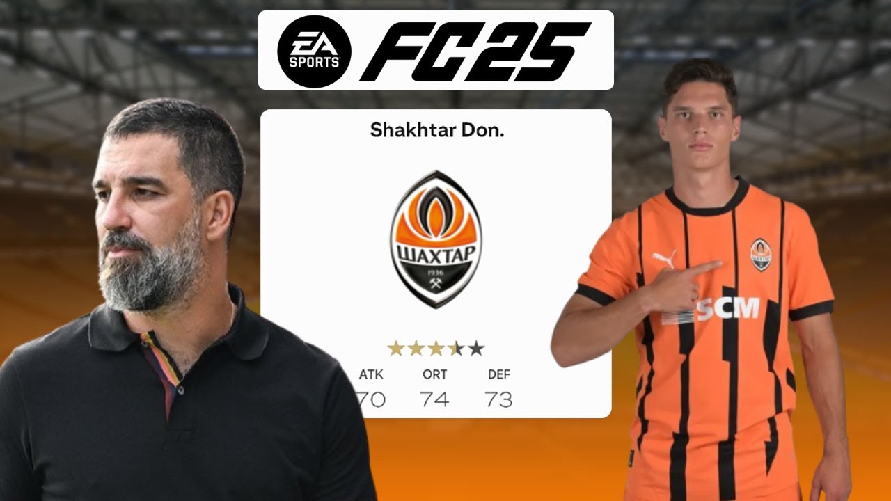 ARDA TURAN SHAKHTAR’IN BAŞINDA! YENİ DÖNEMİN BAŞLANGICI | EA FC 25 SHAKHTAR DONETSK REBUILD