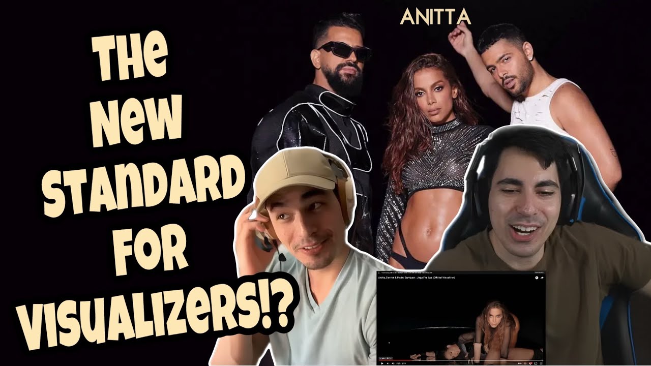 Anitta, Dennis & Pedro Sampaio - Joga Pra Lua (Official Visualizer) (Reaction)