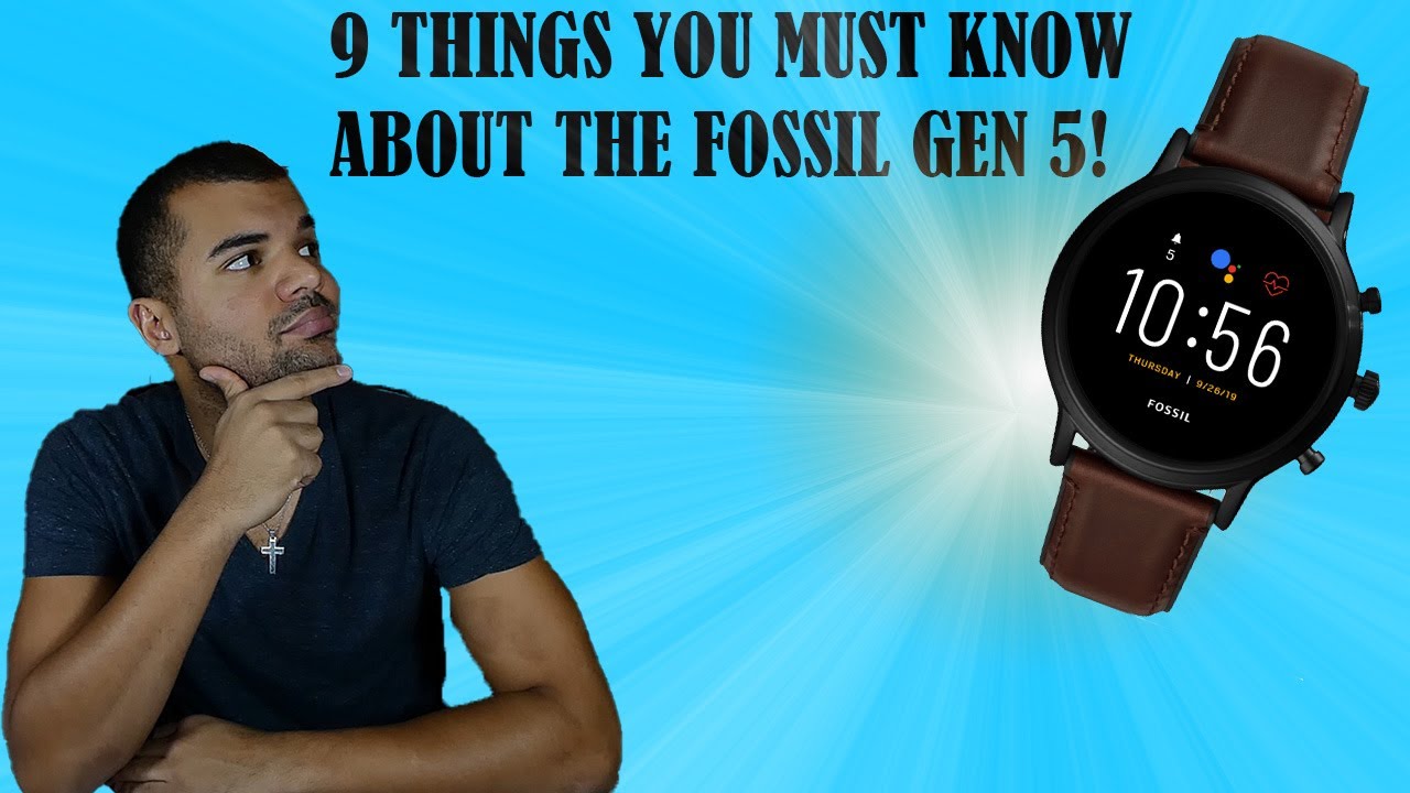 9 AWESOME Features of the Fossil Gen 5 | Know This before you BUY! Fossil Gen 5 Carlyl Review